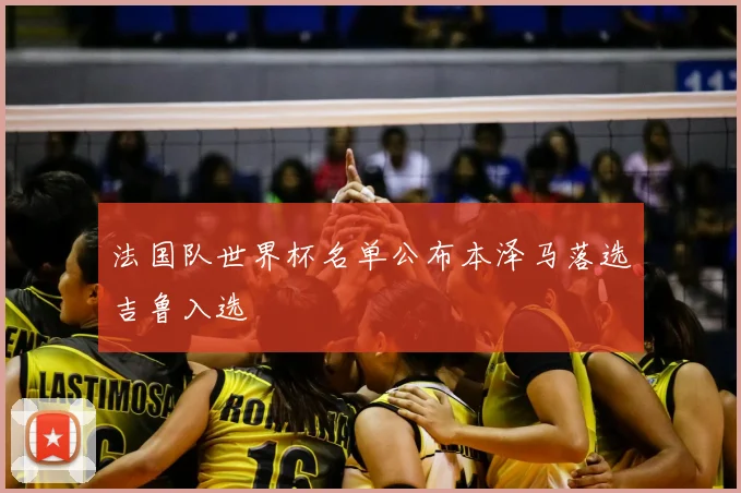 法国队世界杯名单公布本泽马落选吉鲁入选